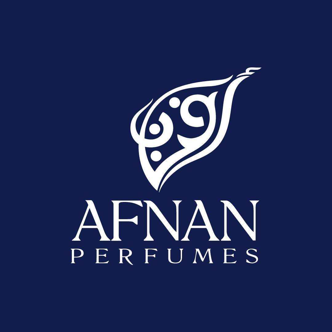 Botella de perfume Afnan de perfumería árabe económica con aromas orientales y notas modernas.