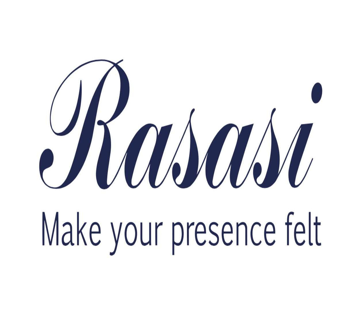 Logo de Rasasi, casa de perfumería de Dubái con tradición oriental y alta innovación