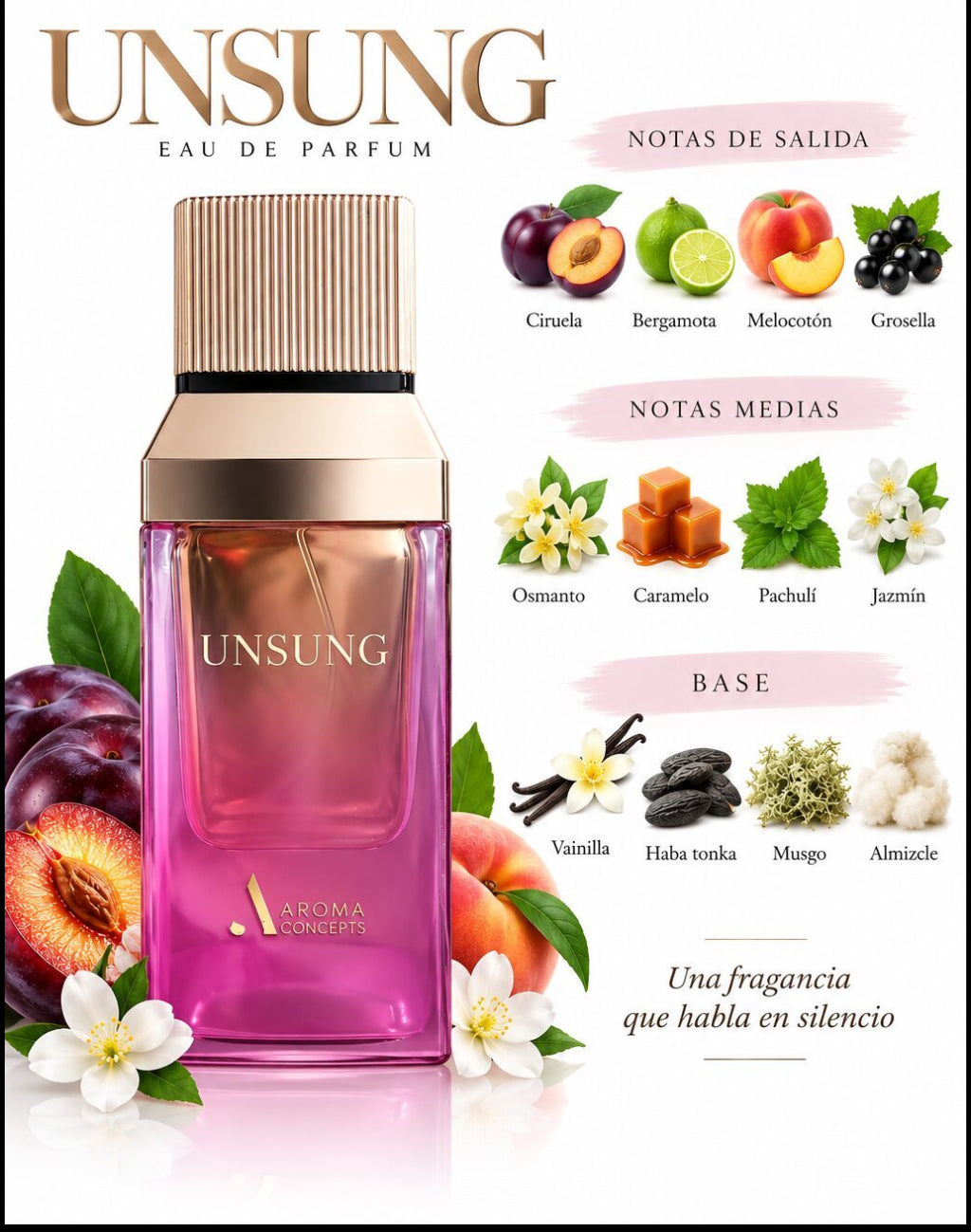 Unsung de Aroma Concepts 100ml EDP