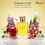 RASASI Hawas For Her - Eau de Parfum 100ML (3.4 OZ) - Perfume Árabe Premium Para Mujeres, Un Perfume Exclusivo Para Mujeres de Fragancia Duradera Para Frescura Todo el Día, Regalo Ideal Para Mujeres