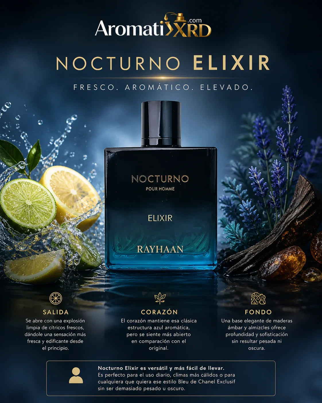 Nitro Nocturno Elixir 100ML EDP