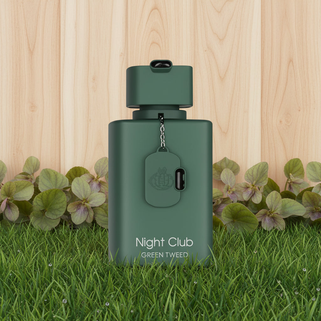 Night club green tweed fragrance world