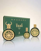 Bharara - Viking Dubai Gift Set 3 Pcs - 100ml - Eau De Parfum - Perfume Unisex - Aromatix RD
