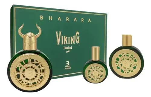 Bharara - Viking Dubai Gift Set 3 Pcs - 100ml - Eau De Parfum - Perfume Unisex - Aromatix RD