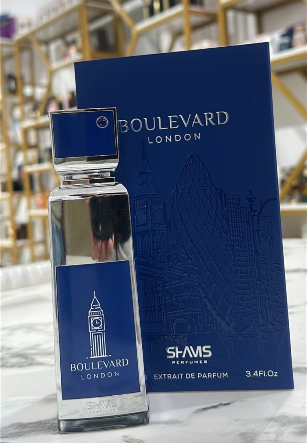 Boulevard London (Extrait de Parfum) – Shams Perfumes - Aromatix RD