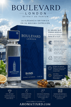 Boulevard London (Extrait de Parfum) – Shams Perfumes - Aromatix RD