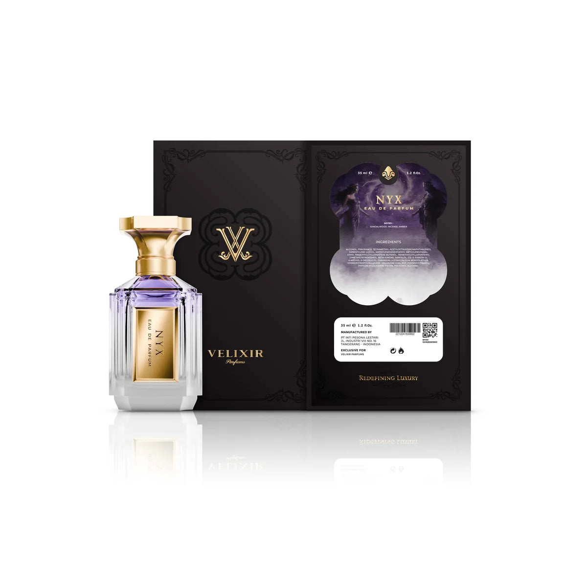 Velixir Parfums  Nyx Eau De Parfum 100 ML