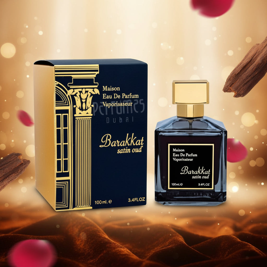El Barakkat Satin Oud – Fragrance World