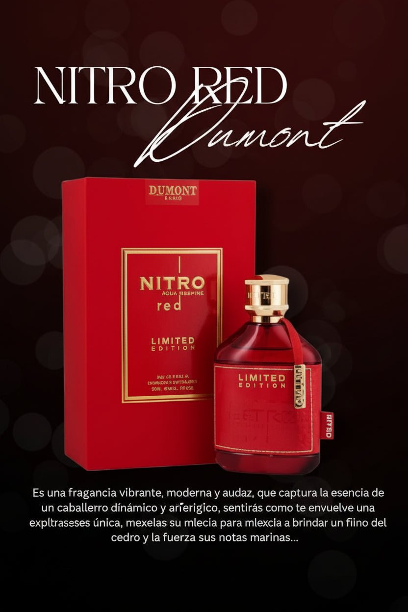 Dumont Nitro Red Limited Edition Extrait de Parfum 100ML - Aromatix RD