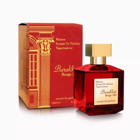 Fragrance World Barakkat Rouge 540 - Extrait de Parfum 100ml - Aromatix RD