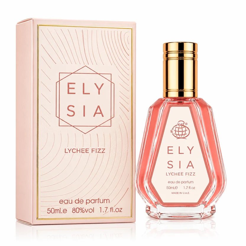 Fragrance World Elysia Lychee Fizz By Fragrance World Eau De Parfum 50ml - Aromatix RD