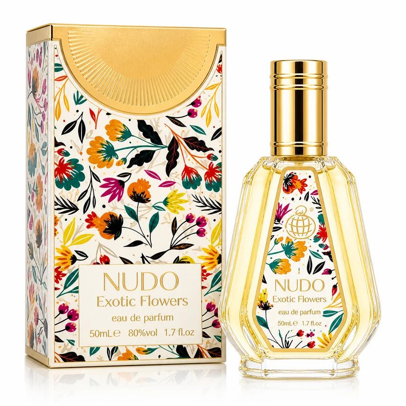 Fragrance World Nudo Exotic Flowers By Fragrance World Eau De Parfum 50ml - Aromatix RD
