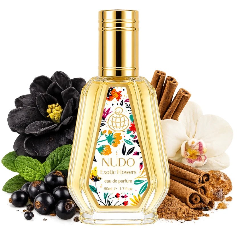 Fragrance World Nudo Exotic Flowers By Fragrance World Eau De Parfum 50ml - Aromatix RD