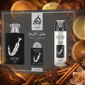Gift set Ishq Al Shuyukh Silver de Lattafa - Aromatix RD