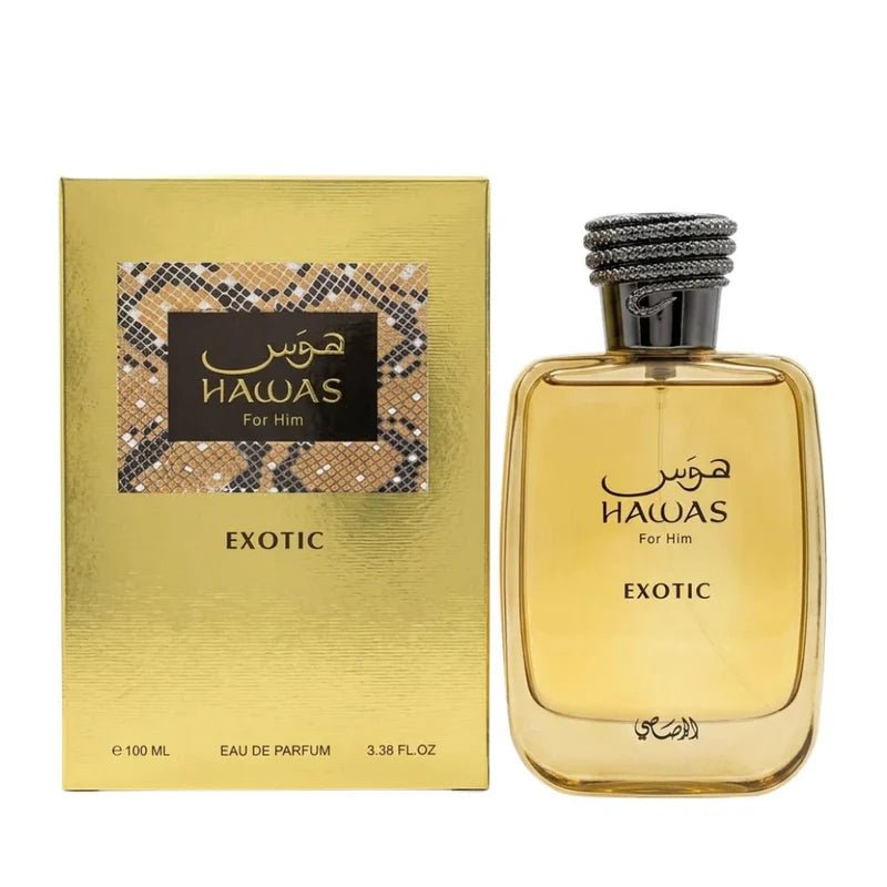 HAWAS EXOTIC MEN EDP - 100ML RASASI - Aromatix RD