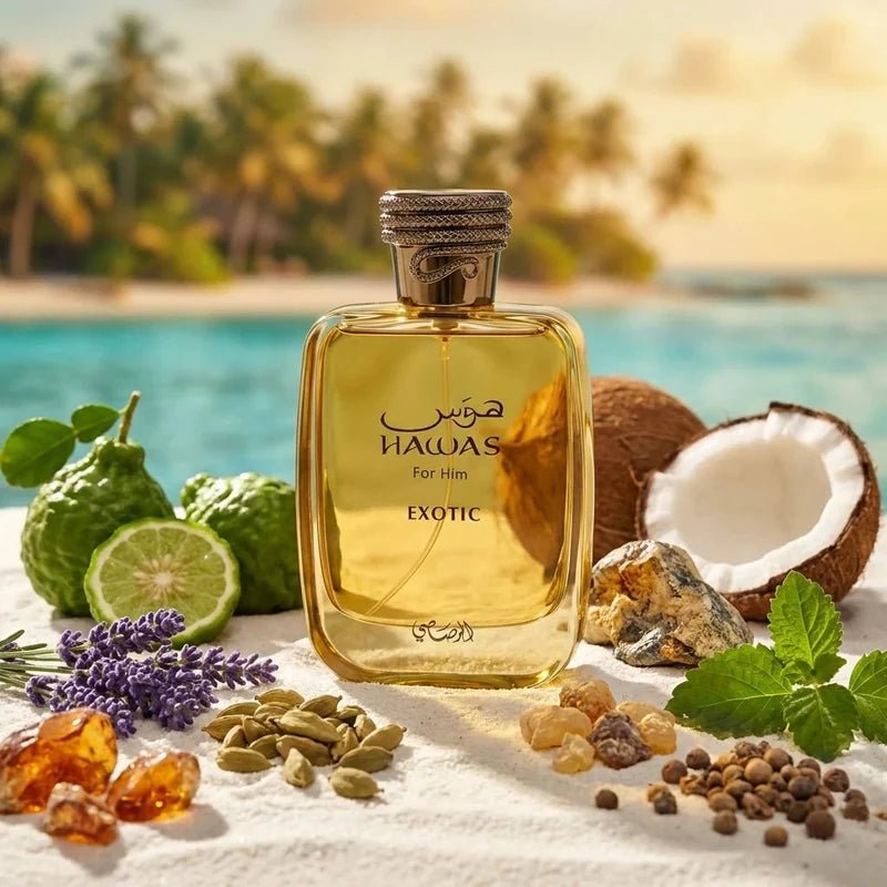 HAWAS EXOTIC MEN EDP - 100ML RASASI - Aromatix RD