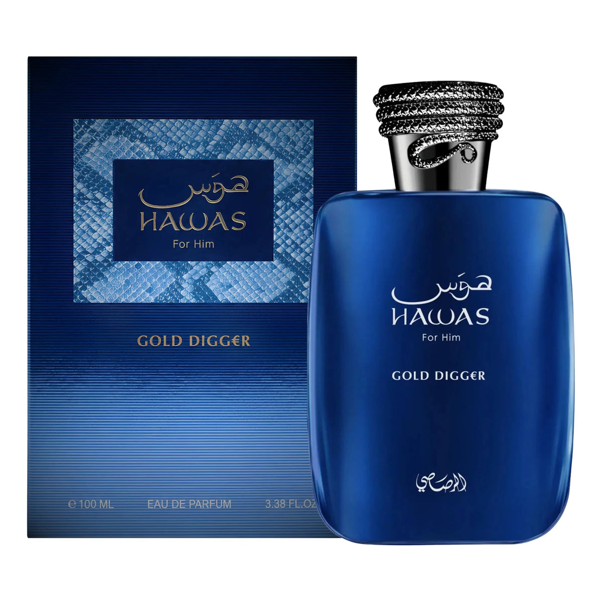 Hawas Gold Digger Perfume 100ml EDP Rasasi - Aromatix RD