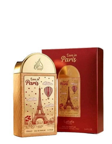 Lattafa Pride Love In Paris - Perfume Árabe Femenino Floral Frutal - Eau de Parfum 100 Ml