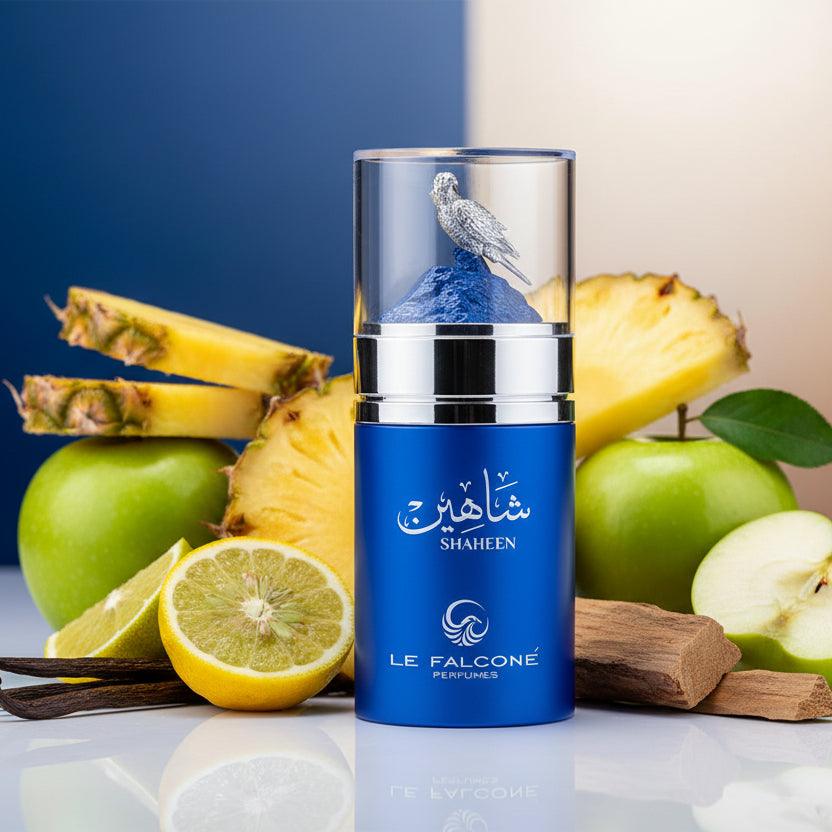 Le Falcone Shaheen Azul y Plateado - Aromatix RD