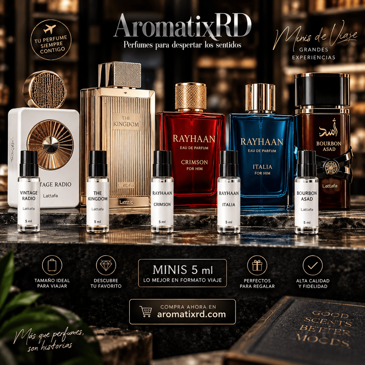 Lote muestras AromatixRD - Aromatix RD