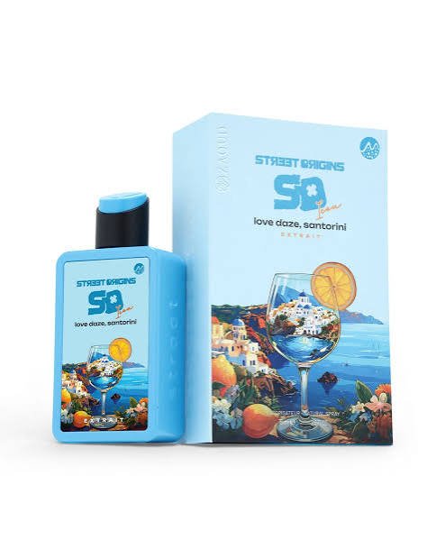 LOVE DAZE, SANTORINI Street Origins by Fragrance World Extrait de Parfum 75 ml - Aromatix RD
