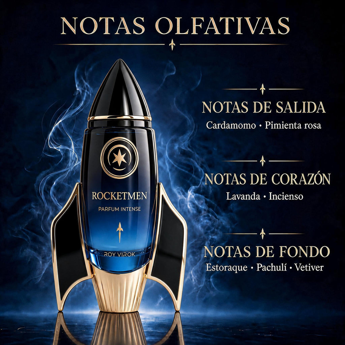 ROY VIROK ROCKETMEN PARFUM INTENSE 100 ML - Aromatix RD