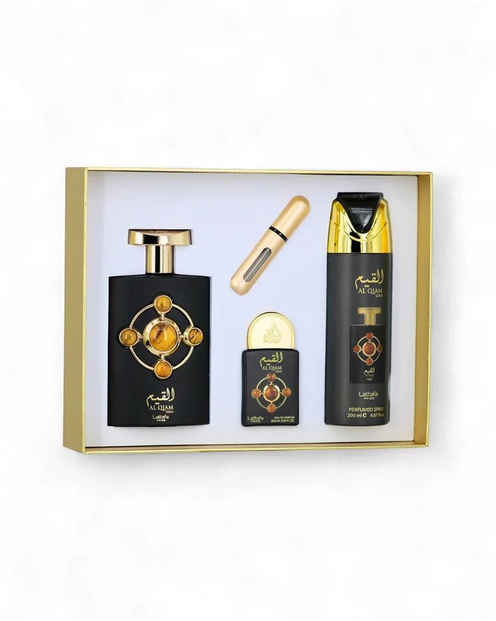 Set Lattafa Pride Al Quiam Gold - Aromatix RD