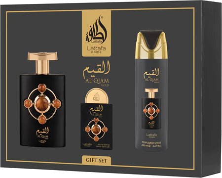 Set Lattafa Pride Al Quiam Gold - Aromatix RD