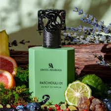 Swiss Arabian Patchouli 01 Extrait de Parfum 50 ml – Perfume Árabe Unisex Amaderado Oriental - Aromatix RD