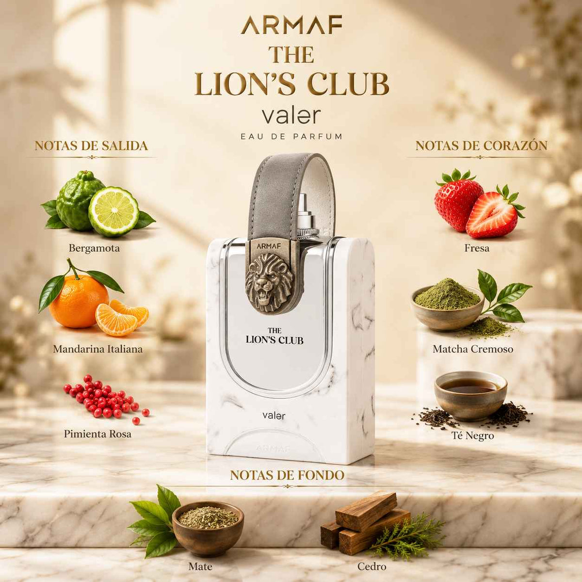 The Lion's Club VALER de la casa Armaf 100ML - Aromatix RD