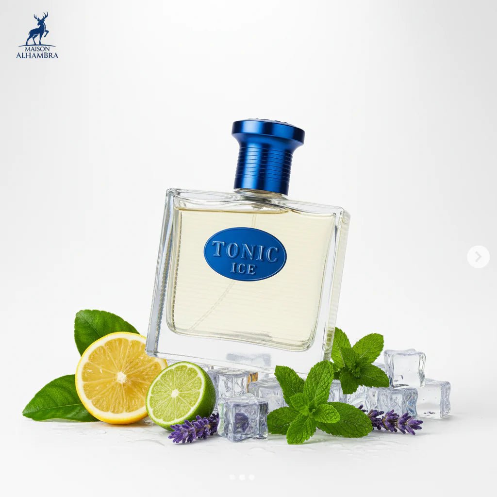 Tonic Ice MAISON ALHAMBRA – Perfume masculino fresco aromático fougère 100ML - Aromatix RD