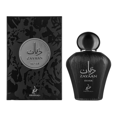 Zayaan Silver by Khadlaj - Men Perfume - EDP - 100 ml